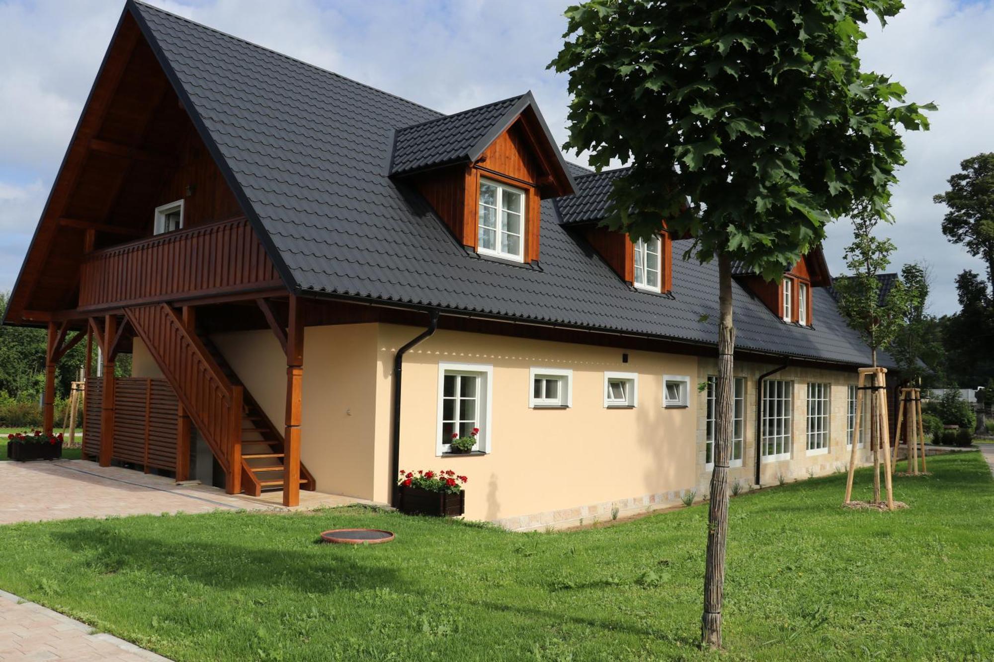 Apartmán-Hotel Jítravský Dvorec Rynoltice Exterior foto